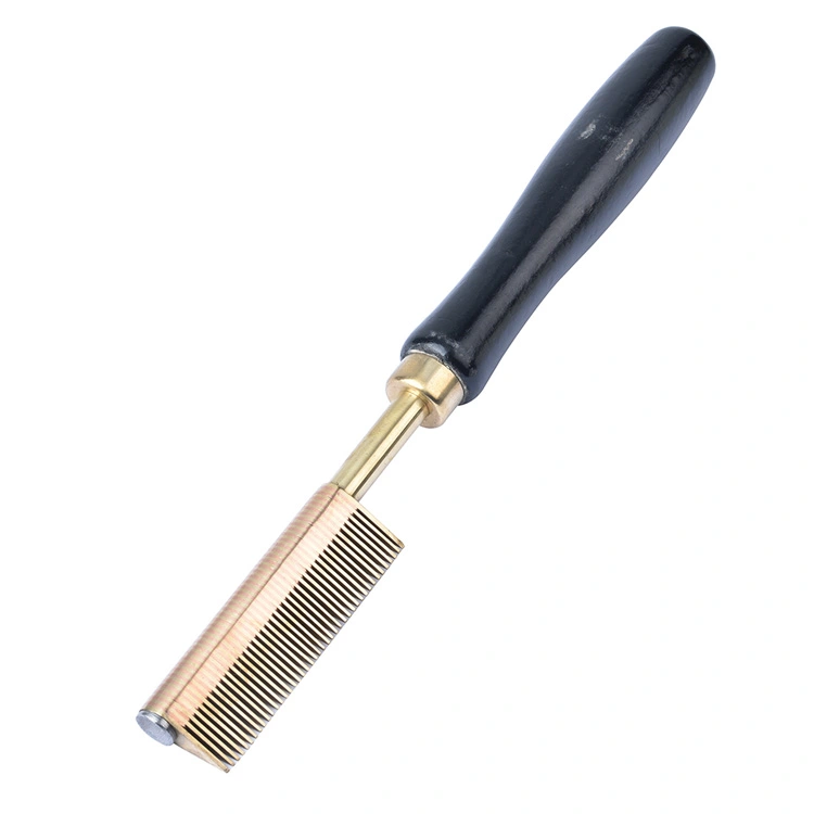 Sisir Mini Tekan Panas Kuningan